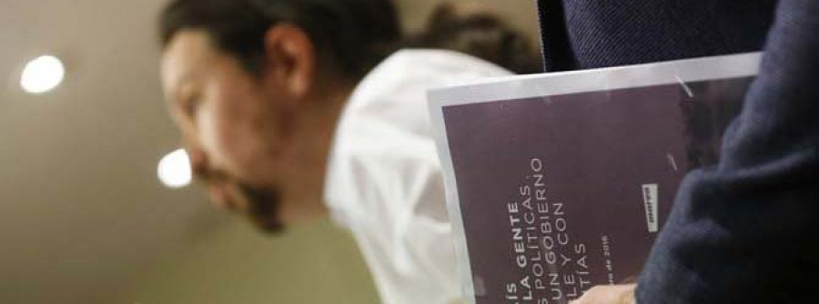 Podemos incluye en su propuesta la celebración del referéndum