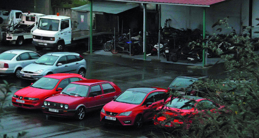 La estancia de un coche en el depósito municipal es de las más caras del país
