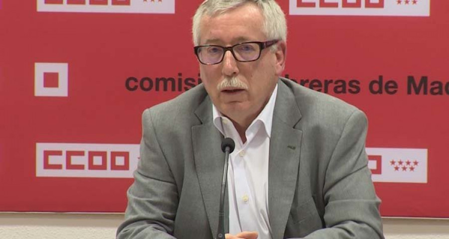 Toxo se retira después de ocho años y 
propone a Unai Sordo para liderar CCOO