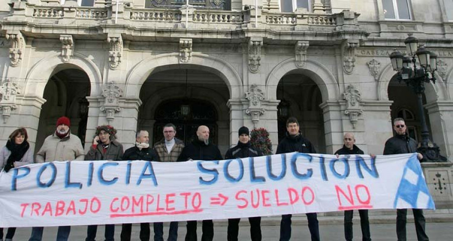 Las protestas del 092 por el dinero que les adeuda el Gobierno local afectarán a los refuerzos navideños