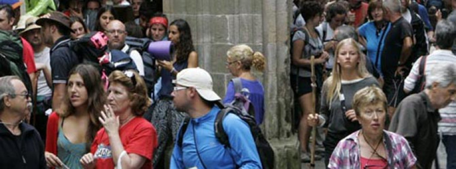 Un total de 210.000 peregrinos hicieron el camino de Santiago, un 12% más