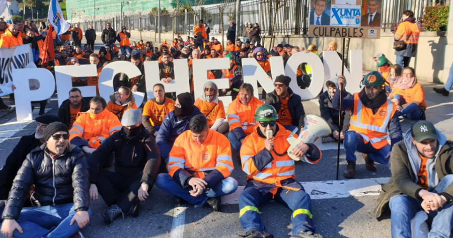 Manifestación Alcoa en Madrid: el Gobierno como último recurso