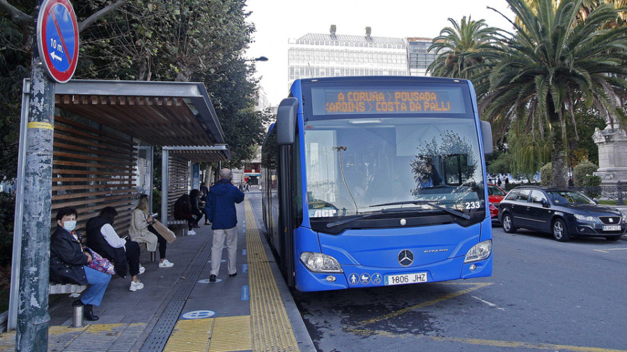 La Xunta prevé aumentar un 6,5% los buses metropolitanos al centro