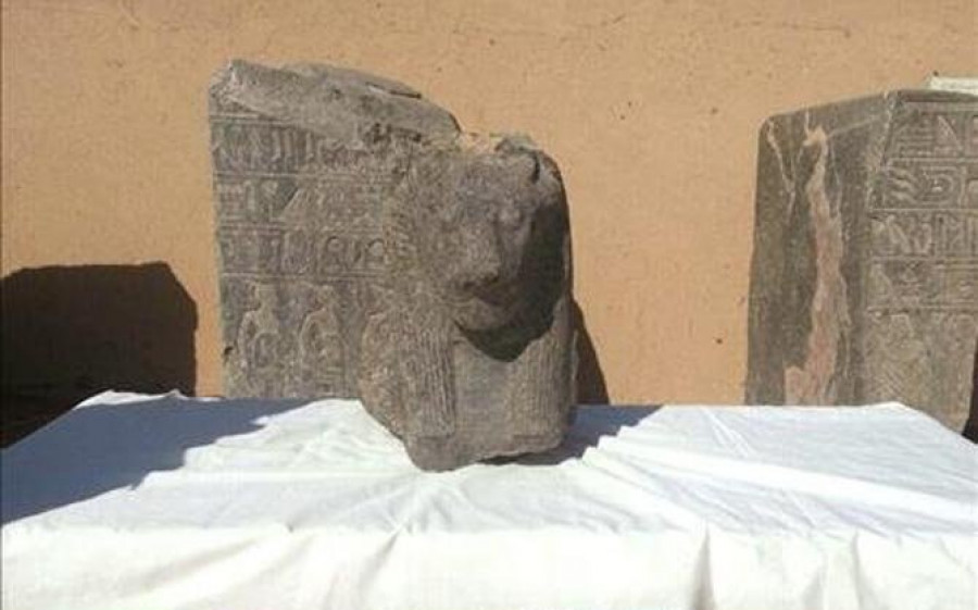 Arqueólogos alemanes hallan dos estatuas de la diosa Sekhmet en el sur de Egipto