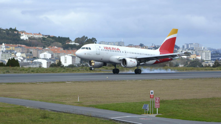 Accidente: el aeropuerto de Vigo cerrado durante más de tres horas