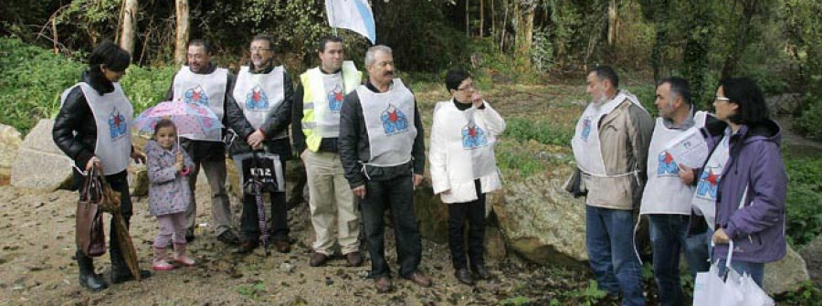 El BNG se echa al monte para reclamar que se acometan mejoras en O Rañal