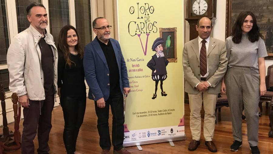 Carlos V emprenderá su viaje operístico en diciembre desde las tablas del teatro Colón