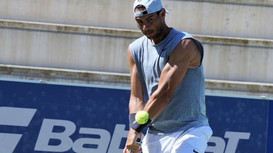Nadal, encantado por volver a la acción en su academia