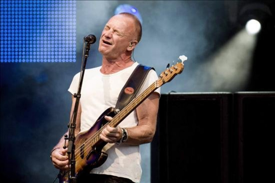 Sting dice que no dejará "mucho dinero" a sus seis hijos