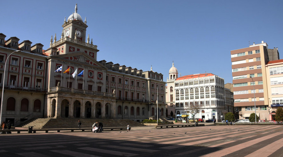 La obra de remodelación de la plaza de Armas ferrolana se iniciará en 2019