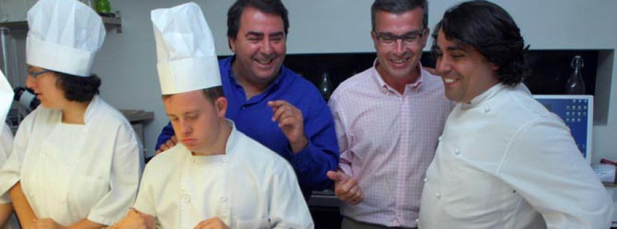El chef Luis Veira anuncia que formará a más personas con síndrome de Down