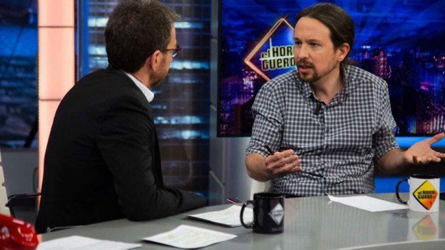 Pablo Motos pone en su sitio a Pablo Iglesias