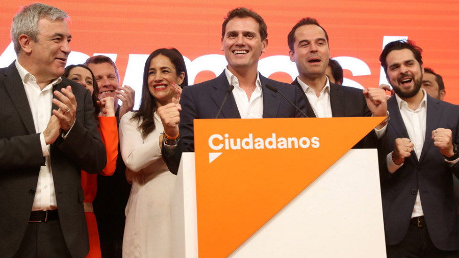 Ciudadanos no se sentará a negociar con Vox