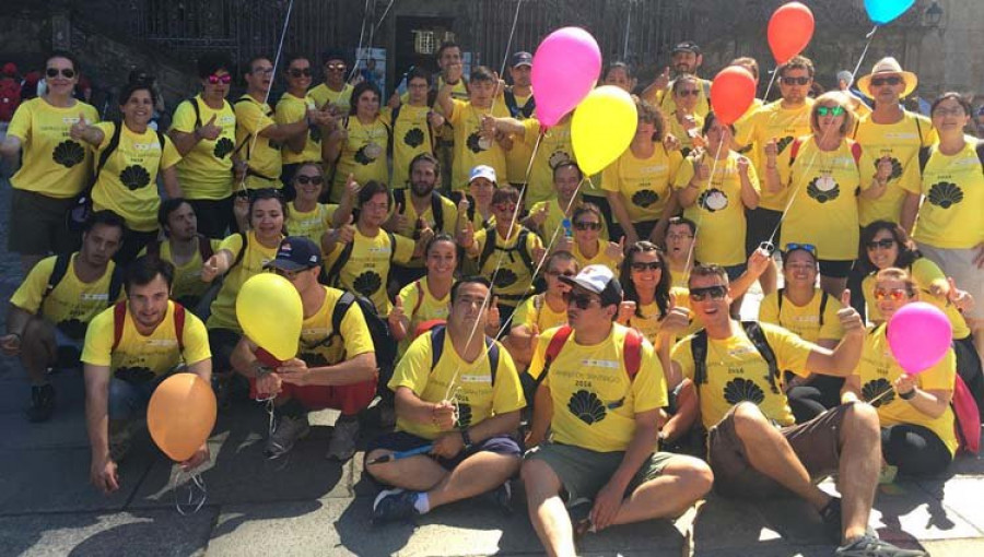 Jóvenes de Down Madrid superan el reto del Camino