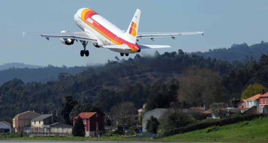 Iberia ofrecerá este verano hasta 24 frecuencias semanales entre A Coruña y Madrid