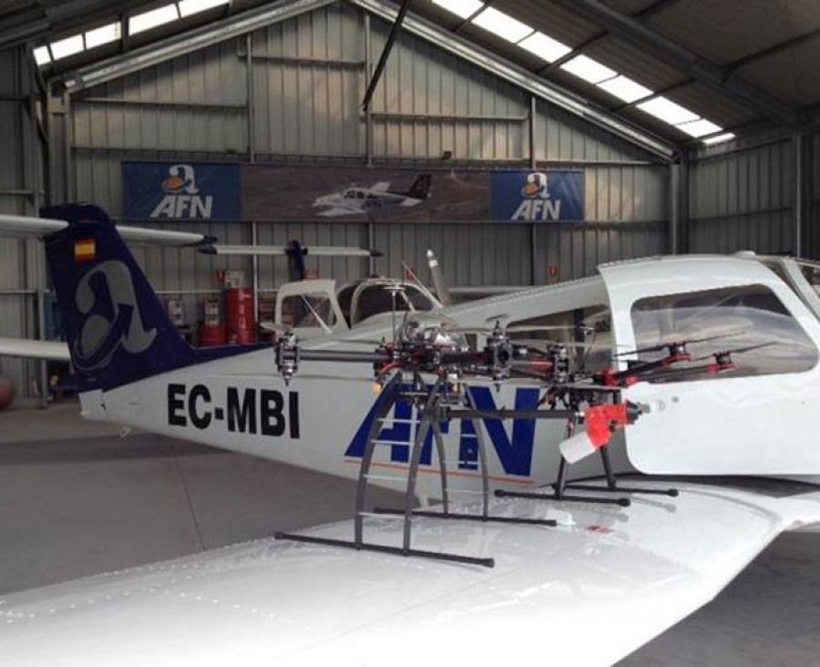 Una empresa coruñesa entra en el sector civil de aviones no tripulados