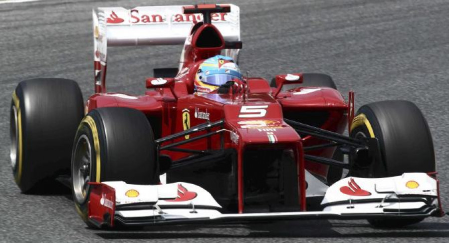 El coche reserva de Fernando Alonso, accesible a los coruñeses hasta el día 7