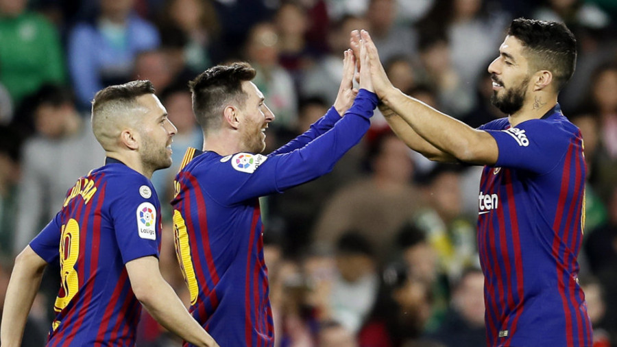 Messi volvió a sacar su magia