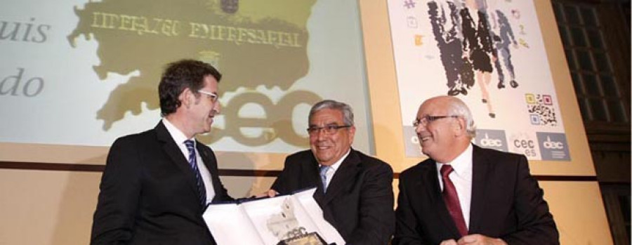 La CEC premia el carácter innovador del empresario José Luis Calvo Pumpido