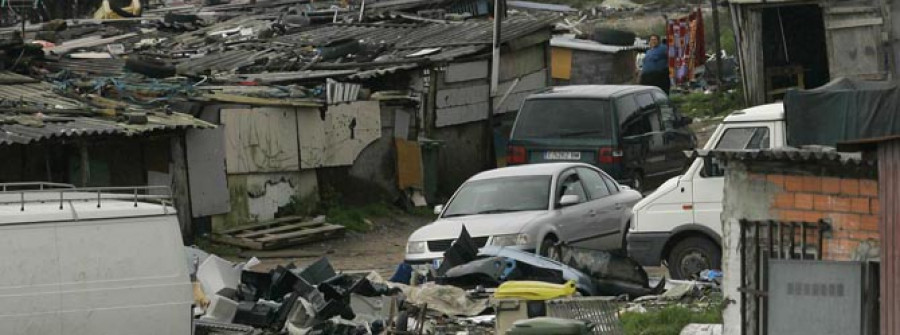 Cuatro detenidos por esclavizar a indigentes en barracones de Culleredo