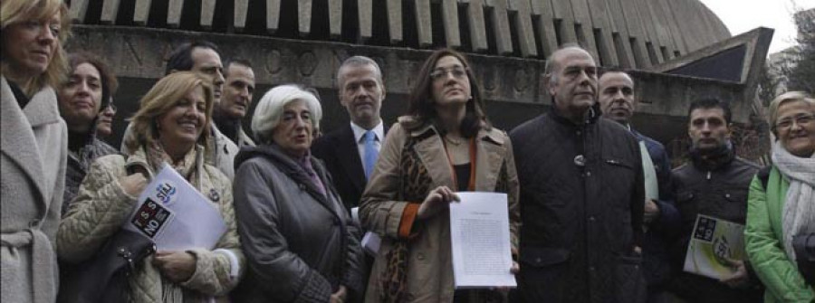 Los jueces protestan contra la nueva ley de tasas de Gallardón en su tercera huelga de la democracia