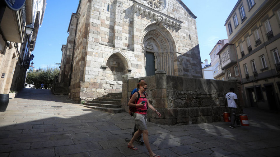 Peregrinos por La Coruña