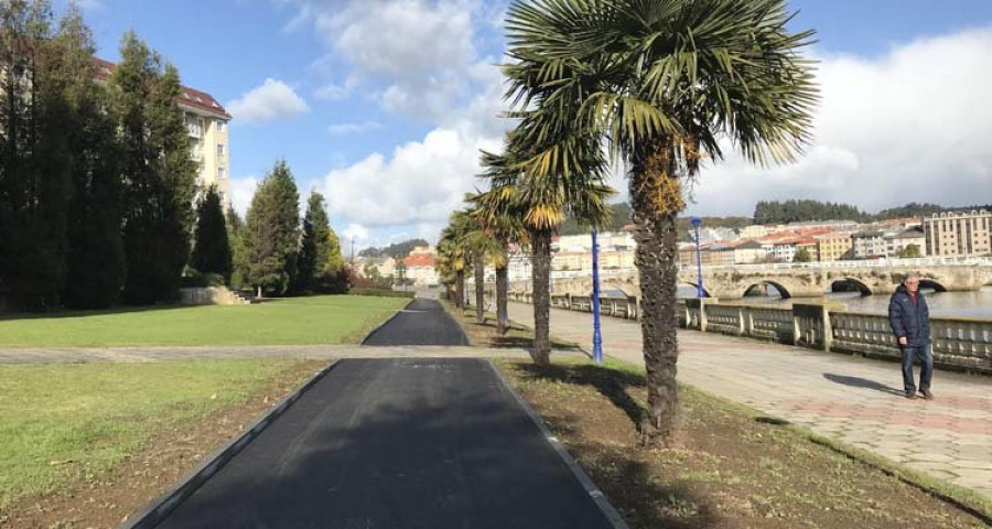 Culleredo dispondrá de ocho kilómetros de carril bici cuando finalice una mejora en O Burgo