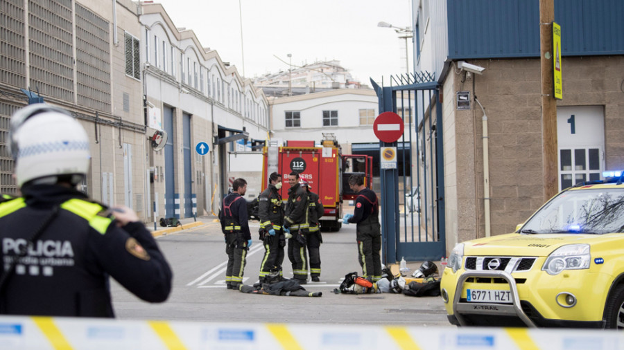 Una explosión en una empresa química deja un muerto, un desaparecido y varios heridos