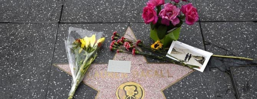 Hollywood vive su segundo día de luto con la muerte de Lauren Bacall