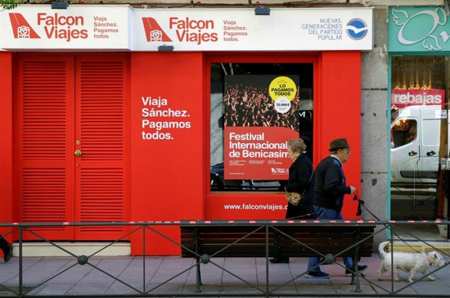 Falcon Viajes: esta es la polémica campaña del PP que el PSOE recurrirá