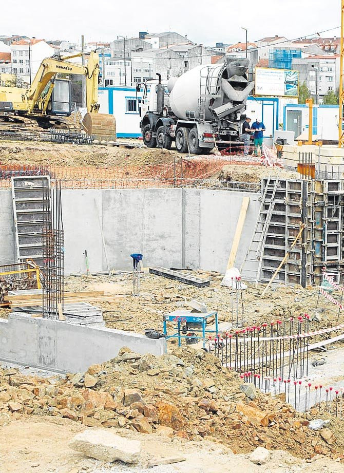 CARBALLO-Las empresas de construcción en la Costa da Morte descendieron un 15% desde 2008