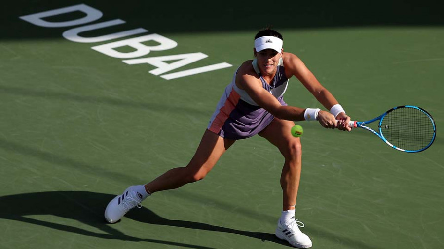 Muguruza alcanza los cuartos tras doblegar a Kudermetova