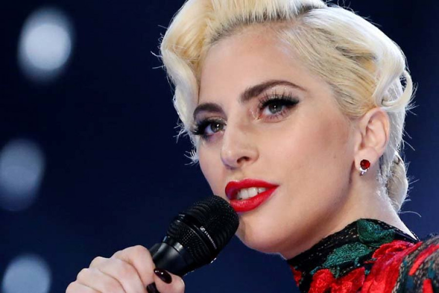 Lady Gaga ultima los detalles 
de su actuación en la Super Bowl