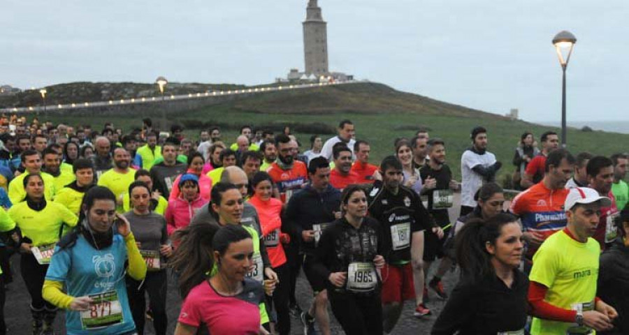 Nicolás Arrojo fue el más rápido en la Carrera Nocturna de la Torre de Hércules