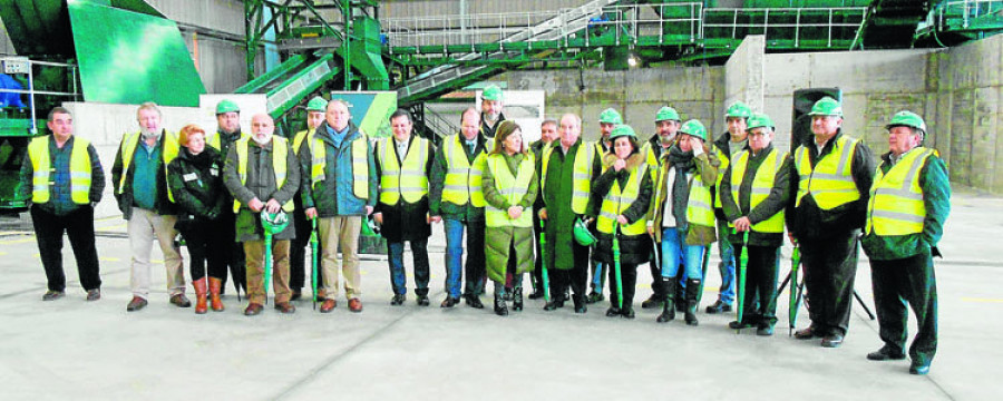 La planta de compostaje industrial de Sogama, una apuesta de futuro para el reciclaje de materia orgánica