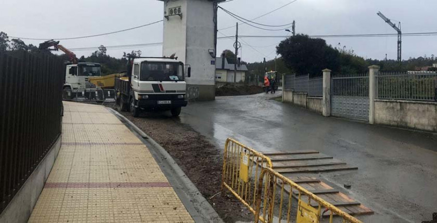 Culleredo inicia la demolición de un centro de transformación eléctrica