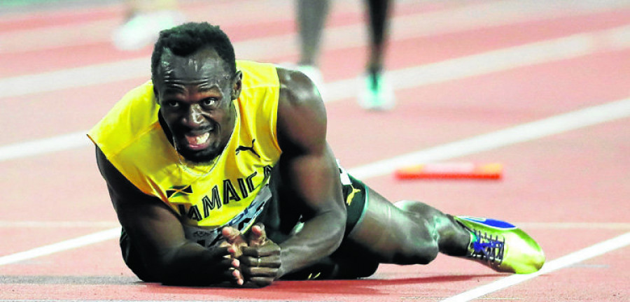 Beitia, última en altura y Bolt se despide de la peor manera