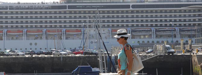 Los grandes cruceros vuelven a la ciudad de la mano del “MSC Magnífica” con 3.000 pasajeros