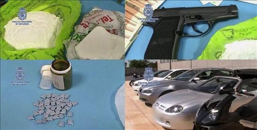 Desmantelado un servicio de "tele coca" 24 horas y 8 detenidos en Castellón