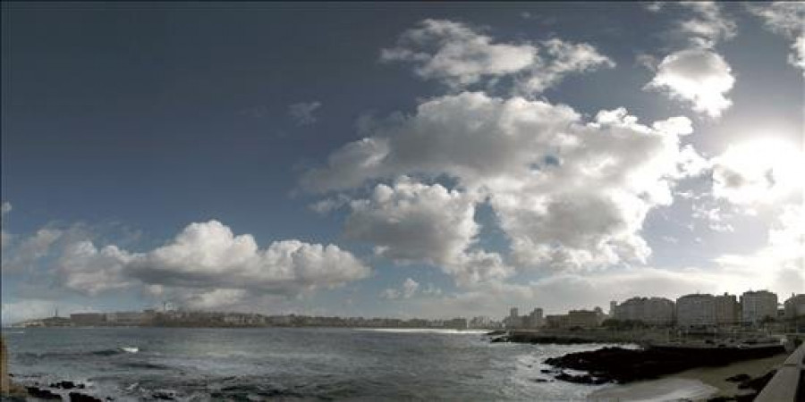 Galicia convive este viernes con una situación meteorológica indefinida