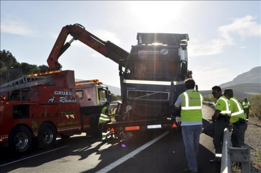 Fallecen siete personas en seis accidentes de tráfico el fin de semana