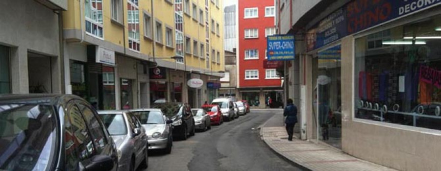 SADA - El gobierno local peatonalizará la calle Oleiros por 90.000 euros tras el visto bueno de Patrimonio