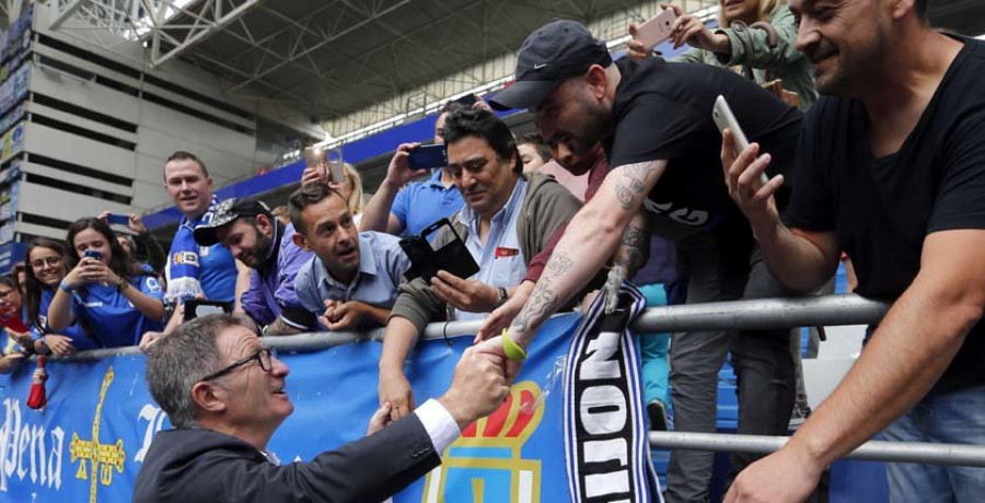 Anquela renueva con el
Oviedo por una campaña