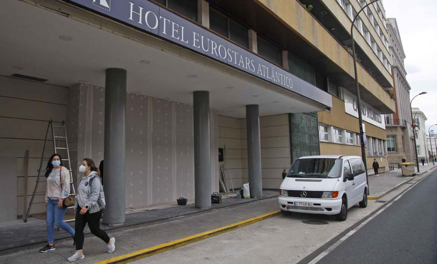 Los hoteles de la ciudad se adaptan a la situación con cierres temporales