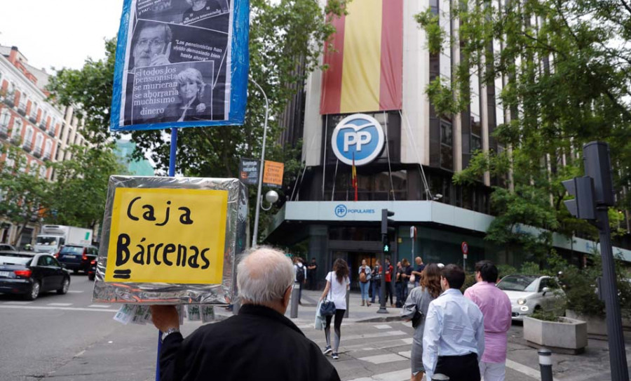 Un informe policial apunta a que una veintena de empresas nutrieron la caja B del PP a cambio de favores