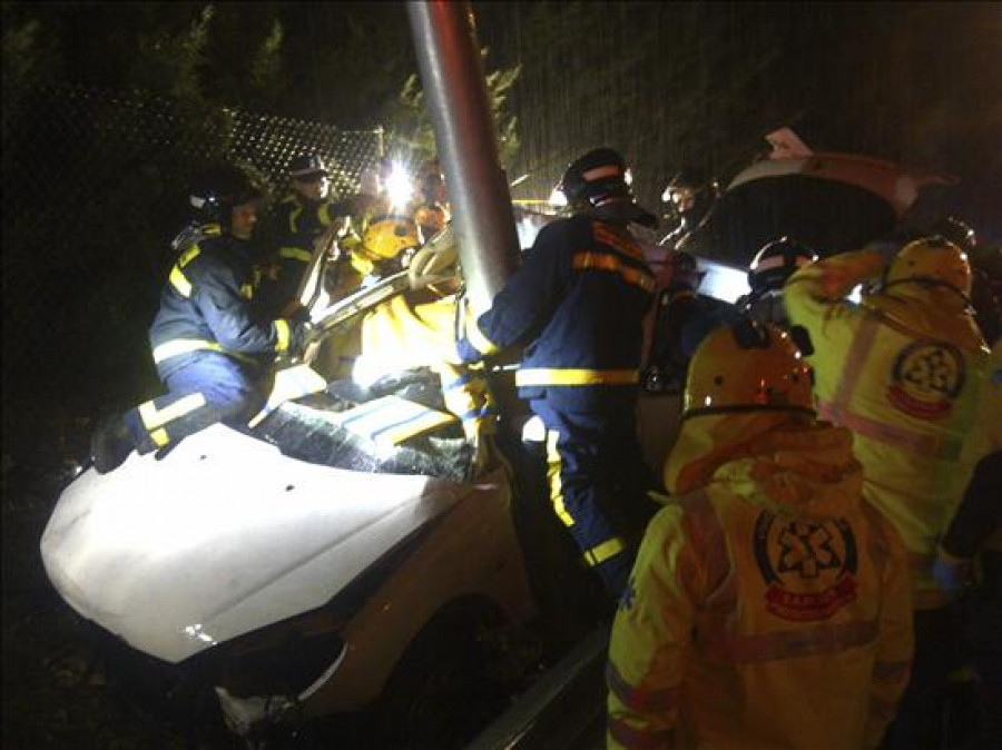 Mueren 41 personas en las carreteras en Navidad, 13 menos que el año anterior