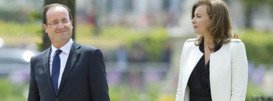 Hollande oficializa su ruptura con la primera dama, Valérie Trierweiler