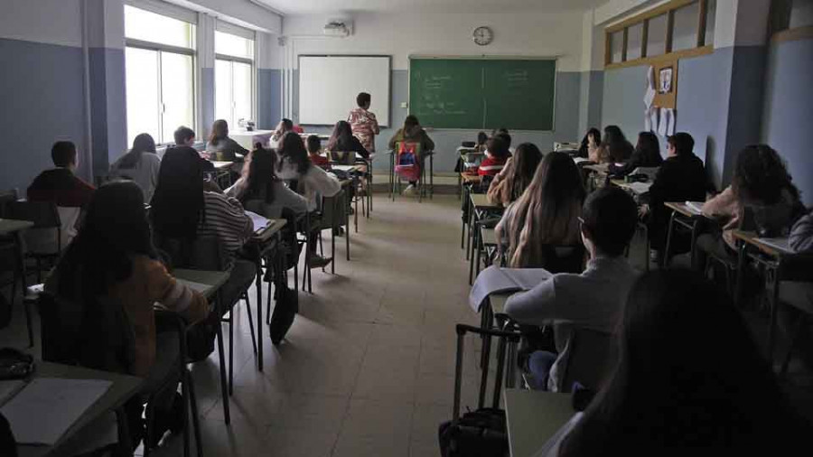 “Caótica” mañana en el IES Agra do Orzán sin luz ni calefacción