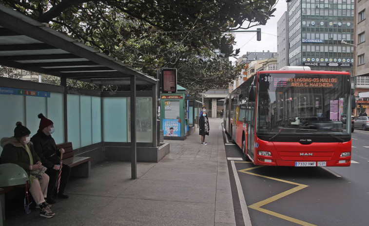 Así se podrá circular en autobús urbano por A Coruña el Martes de Carnaval