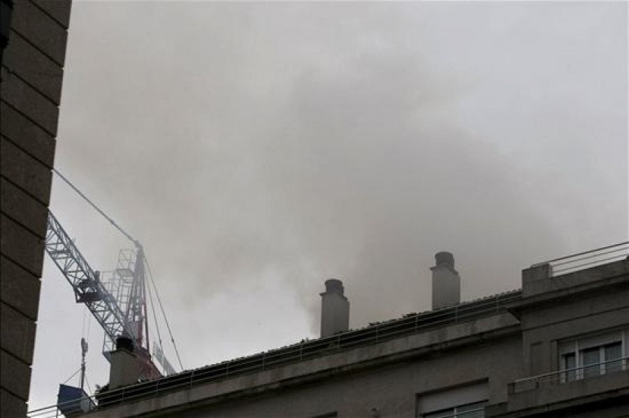 Muere un anciano al incendiarse su casa en Castro de Rei